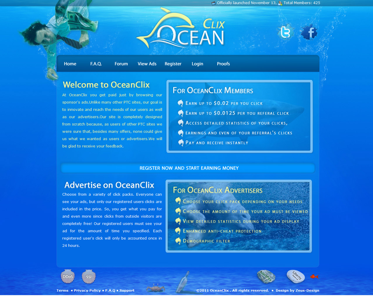 Ocean Design for Uro theme (SOLD)